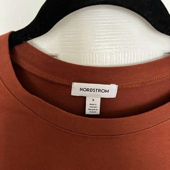 Nordstrom Stretch Midi Cotton Dress - Picture 6 of 6